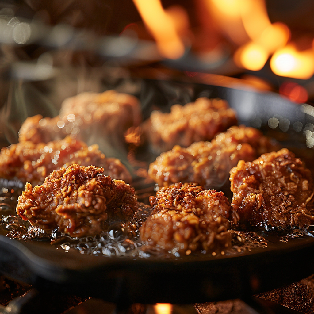 Crispy Deep Fried Chicken