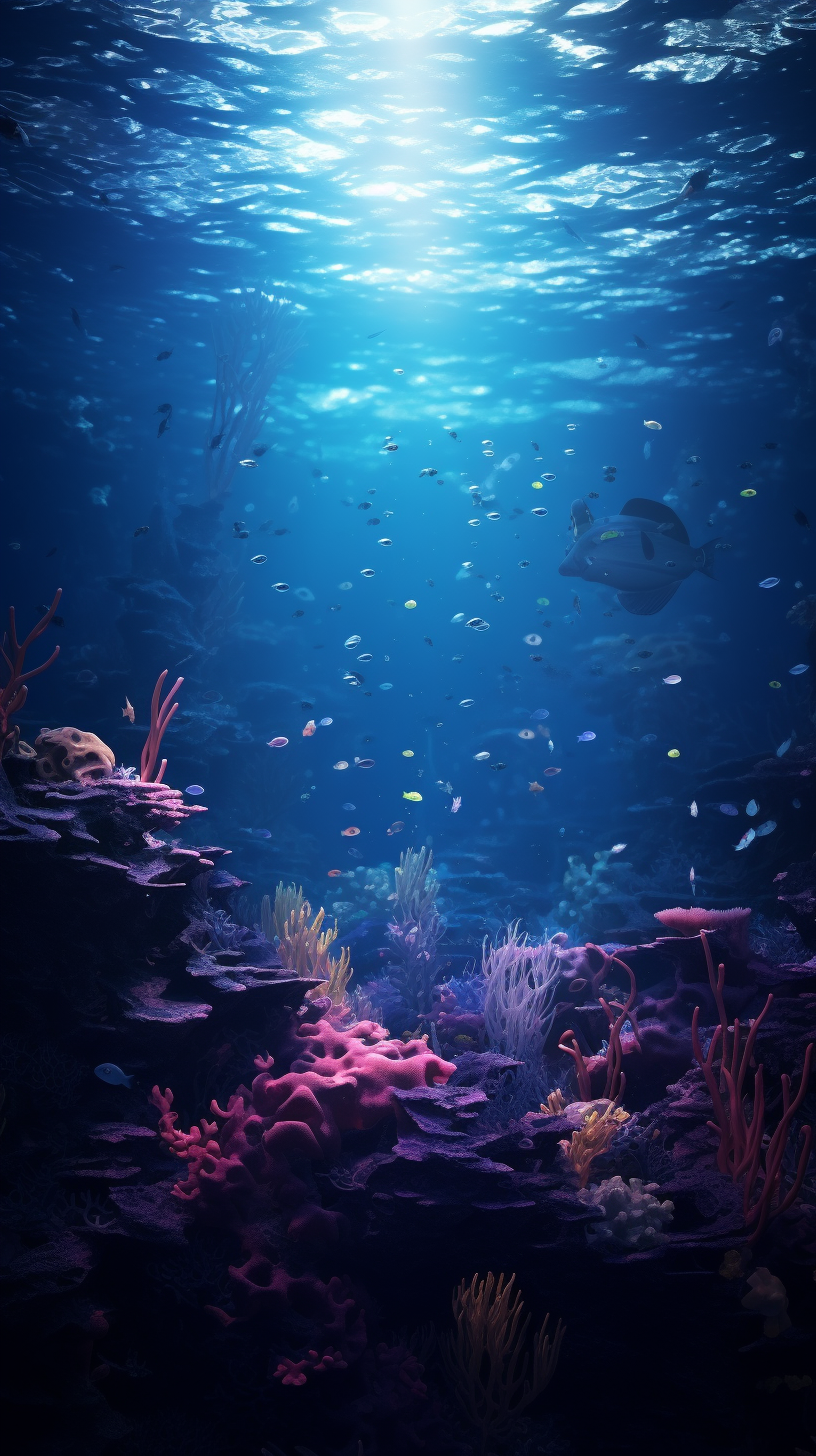 Enchanting underwater world exploration