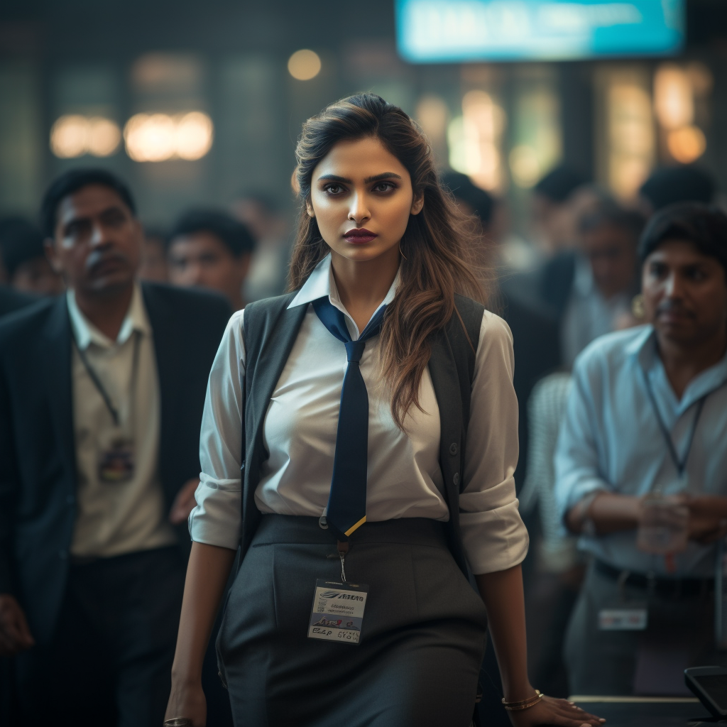 Sad corporate person Deepika