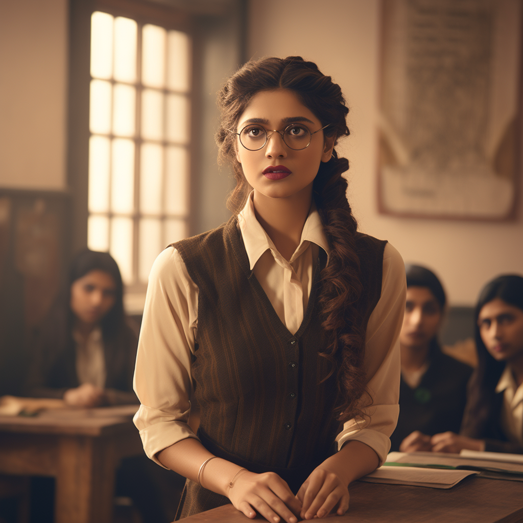 Sad Deepika Padukone as a Teacher