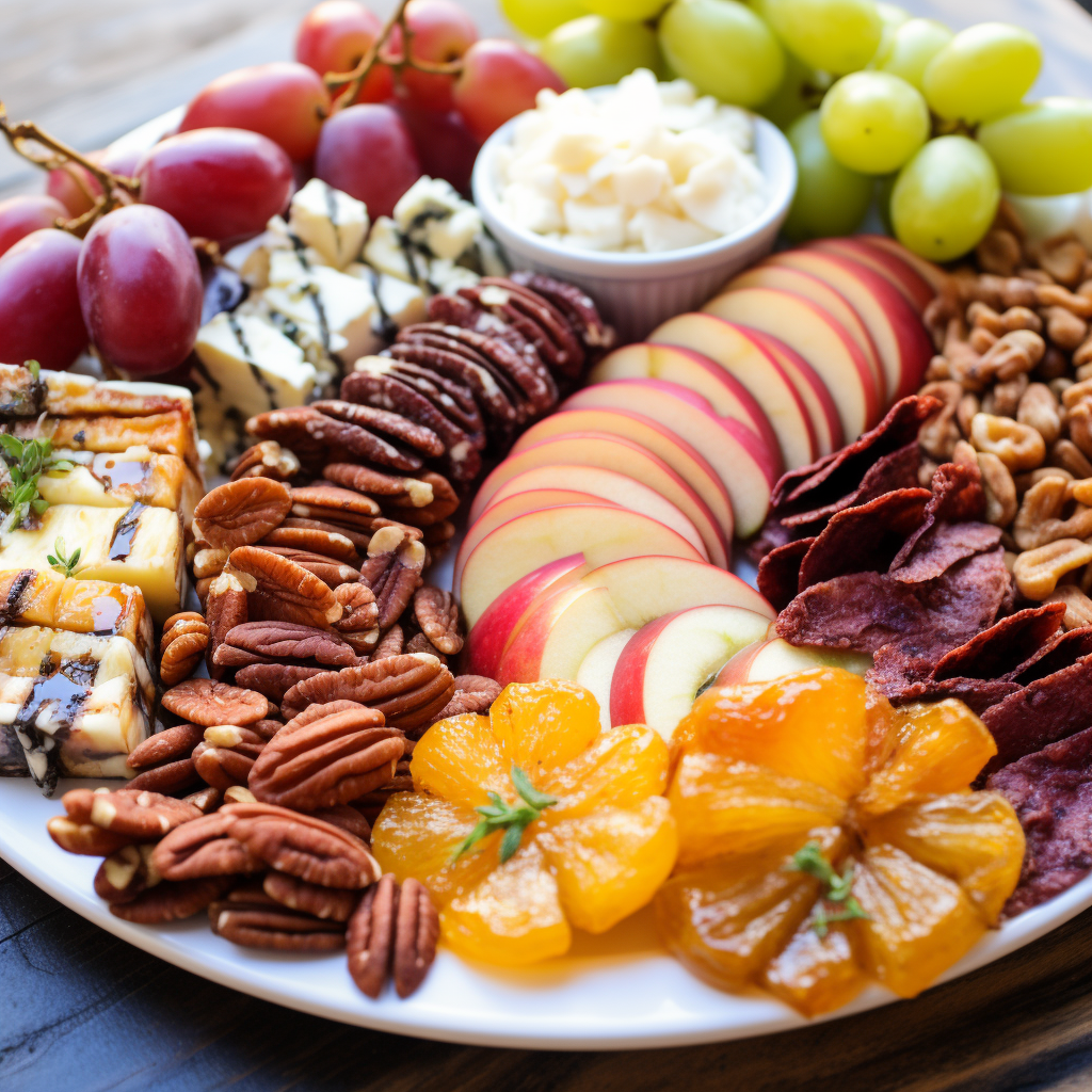 Assorted Delicacies on Plate