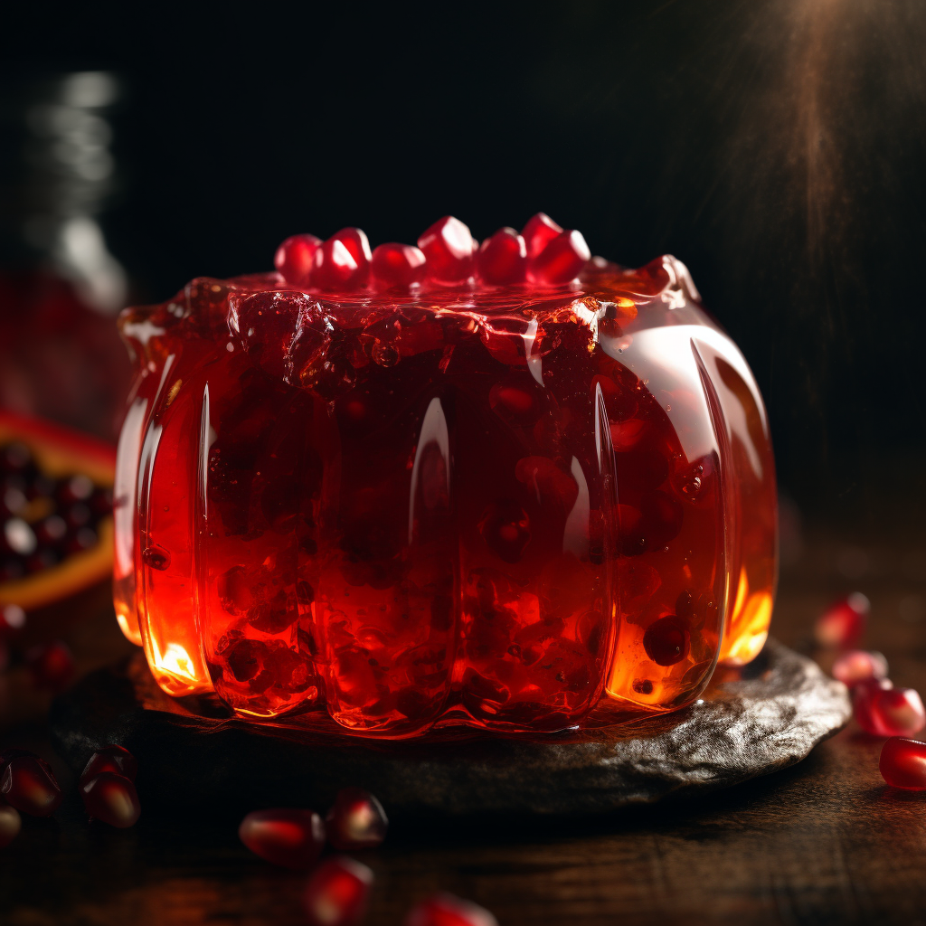 Photo of delicious Pomegranate Jelly