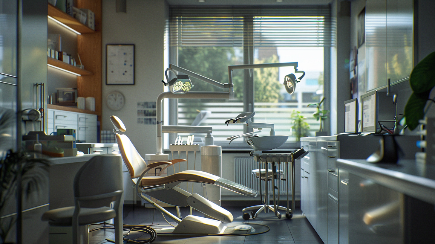 Dentist Chair in Modern Studio