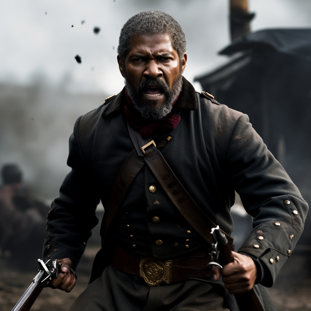 Denzel Washington as Angry Bald Union Soldier