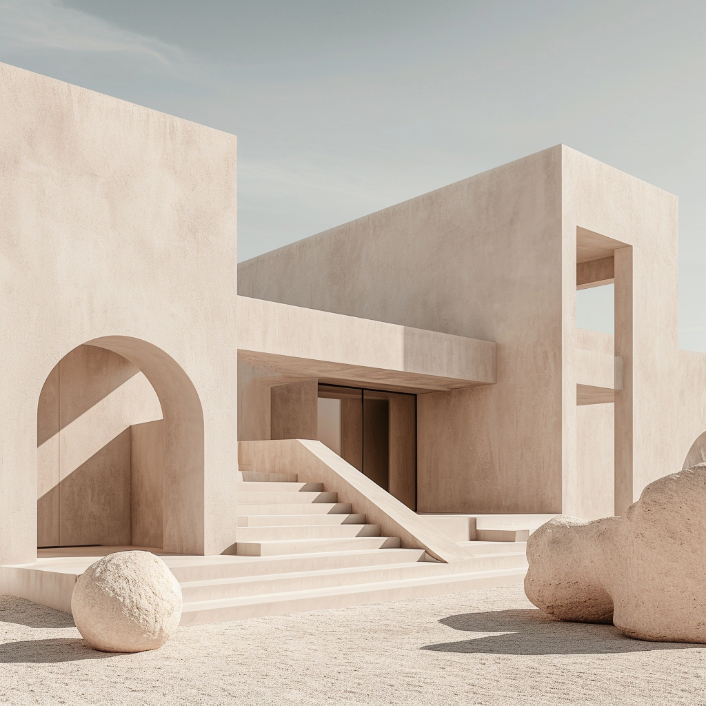 Desert Architecture Doom Offwhite Palette