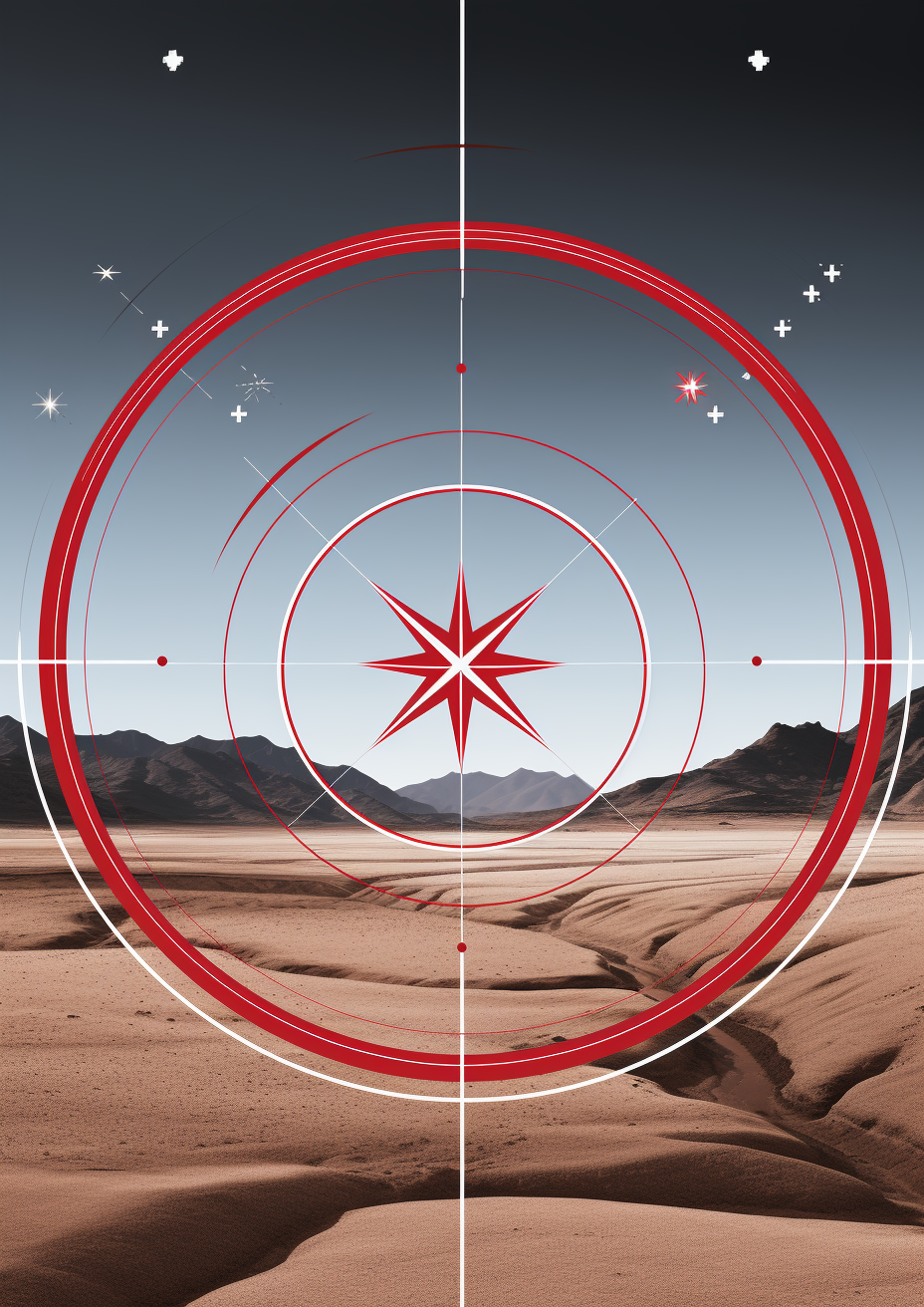 Oriental Quantum Shuriken Desert View