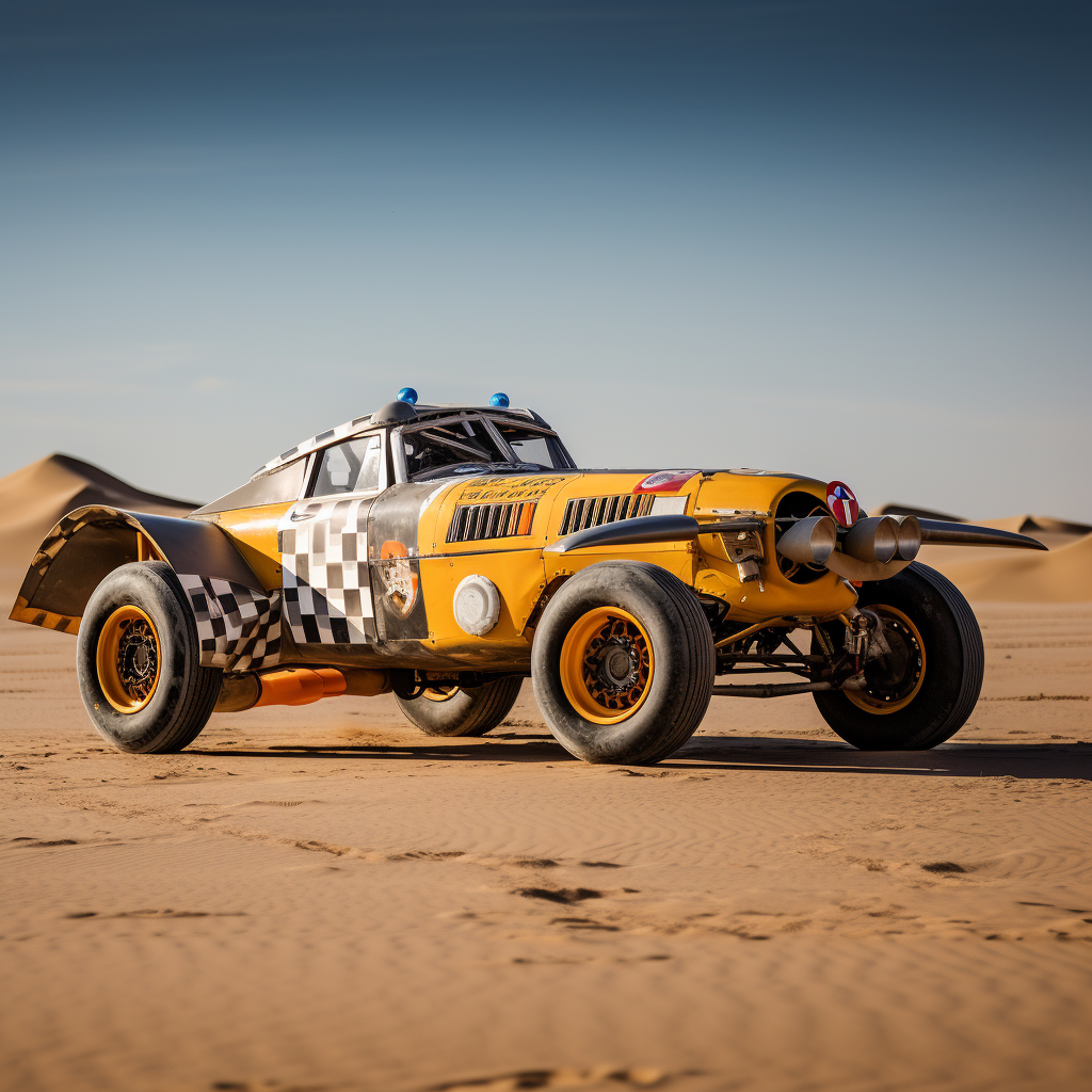 Desert Trophy Truck Livery Design