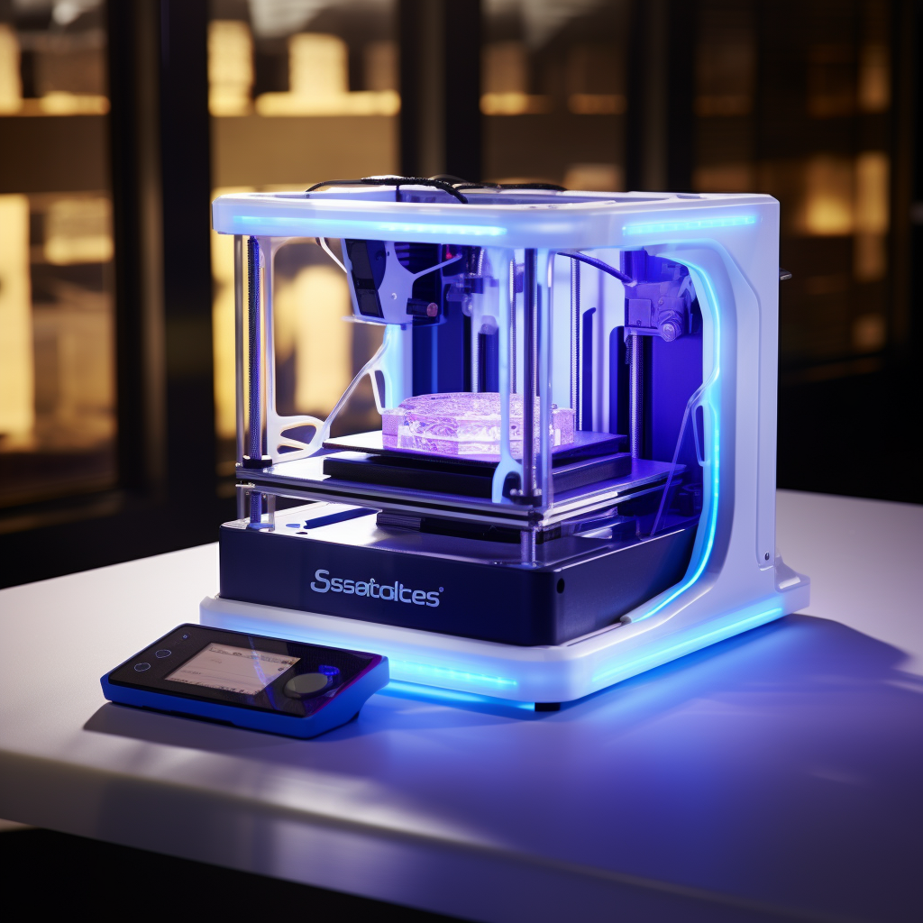 Desktop SLS 3D Printer with Futuristic Design