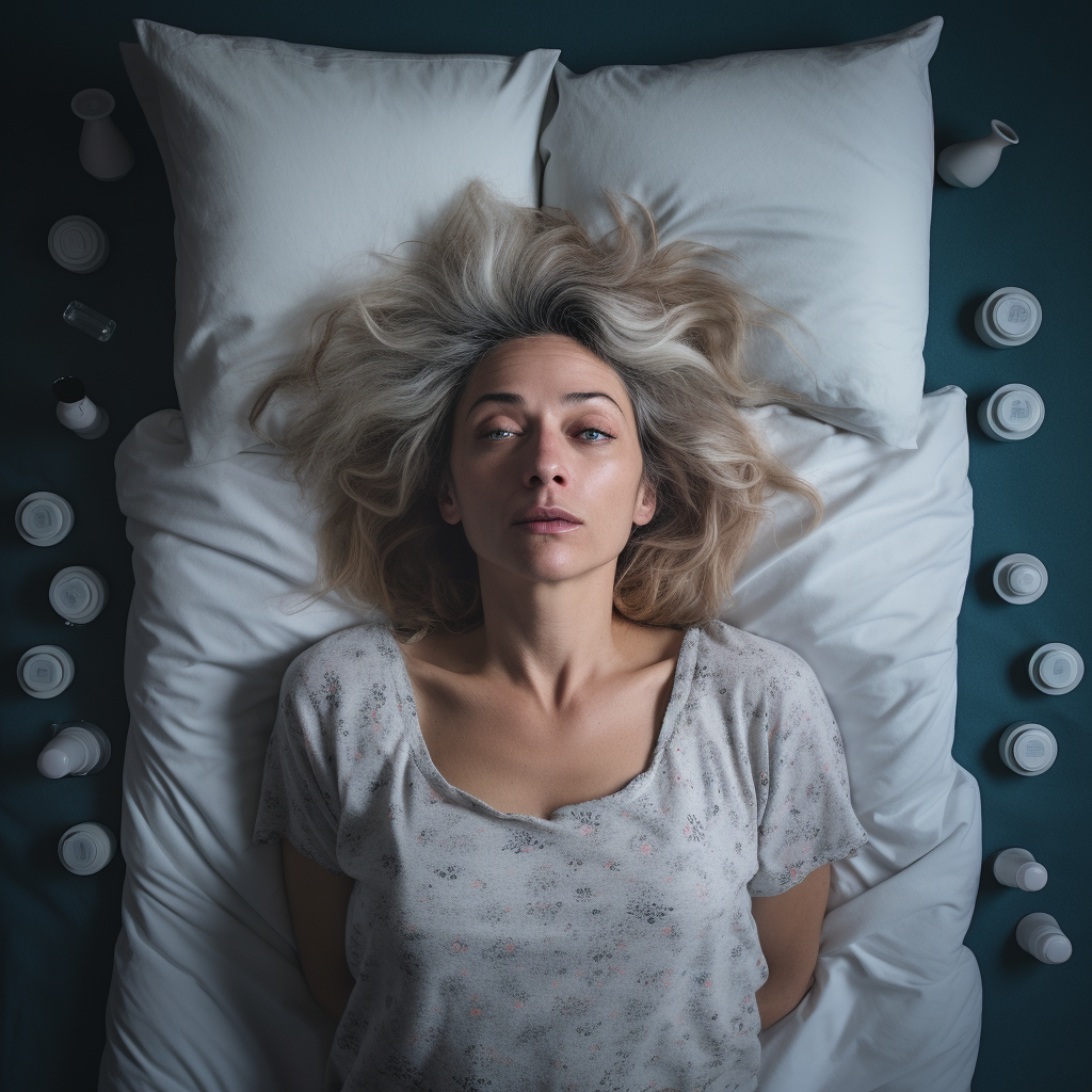 Desperate woman unable to sleep