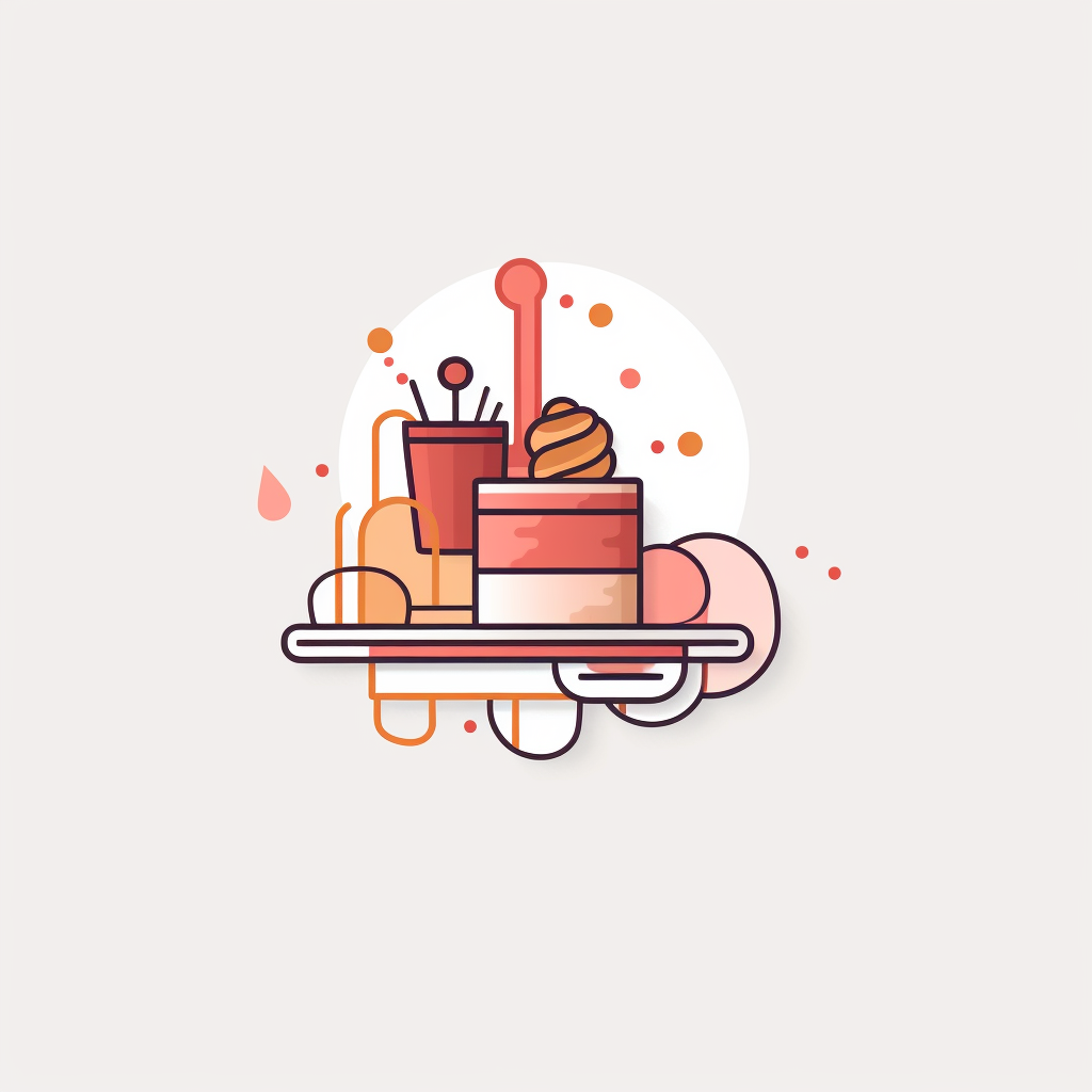 Icon representing a dessert shop