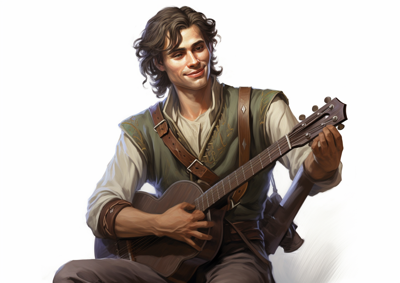 Devis Half-Elf Bard Harbinger Dungeons and Dragons