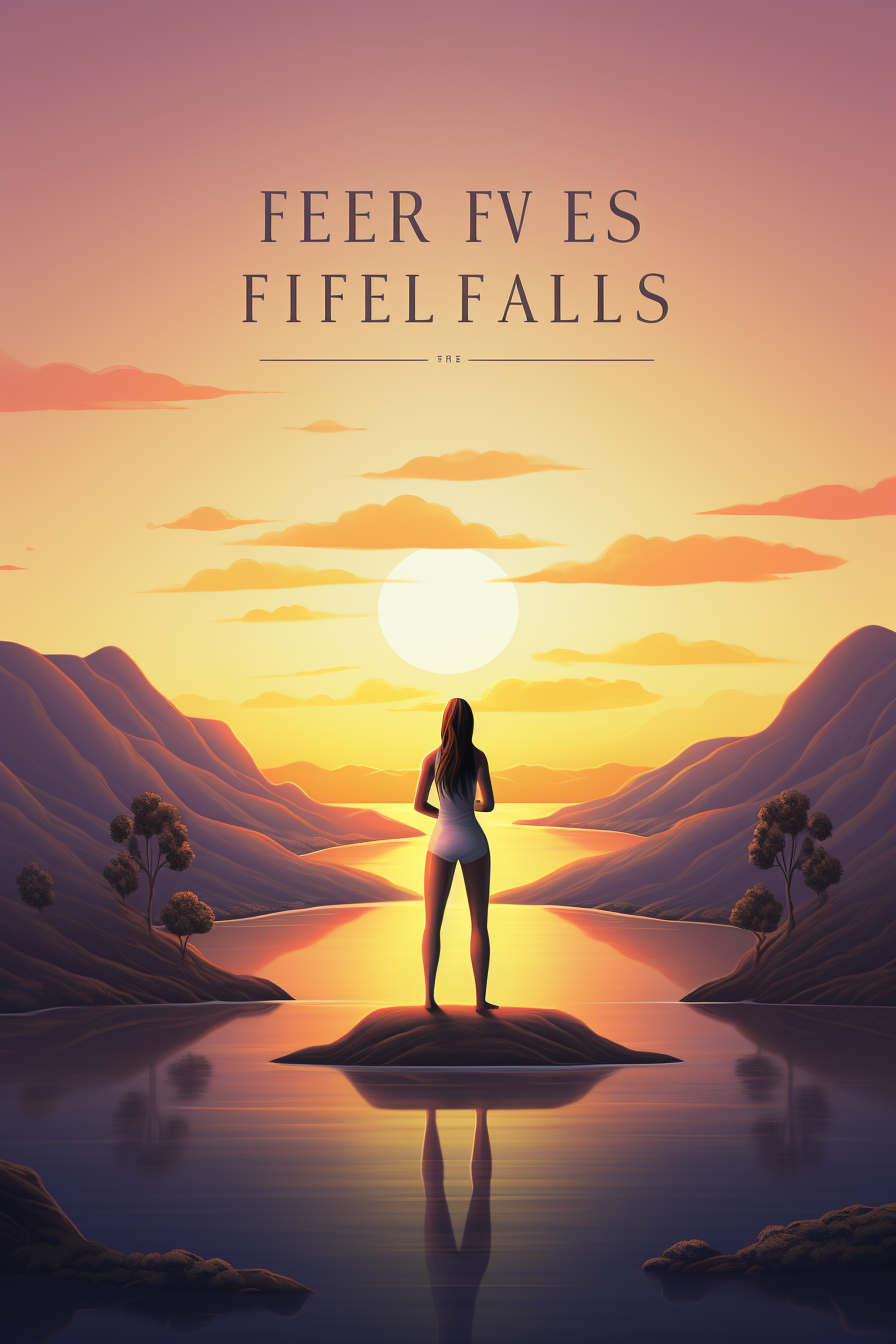 Devotional fitness book cover illustration