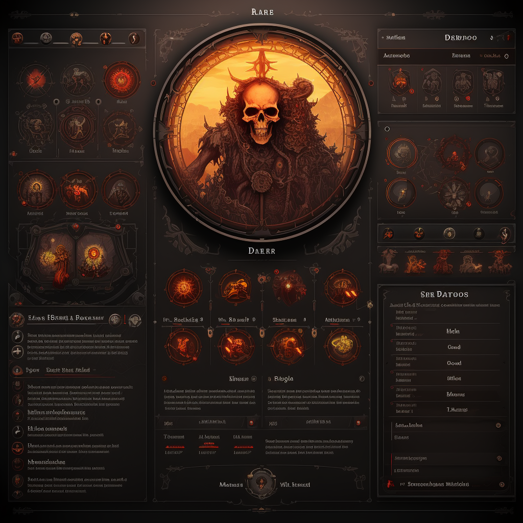 Diablo Interface Screenshot - Epic Gaming Experience