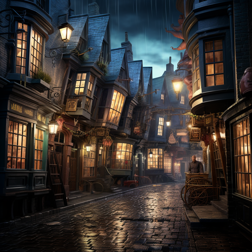 Diagon Alley - Magical Harry Potter Street