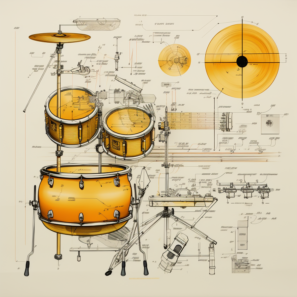 LP Timbale and Crash Cymbal Diagram