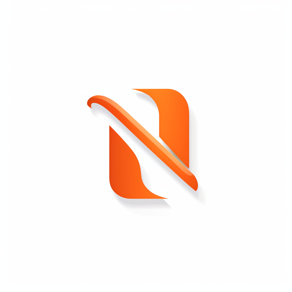 Orange 'N' Logo for Dictionary Website