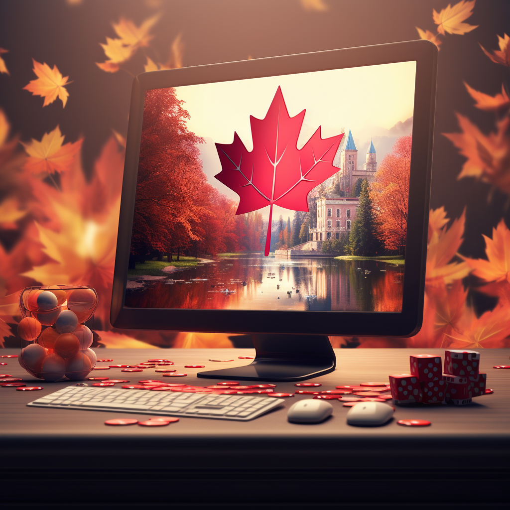 Digital Keno with Canadian Theme