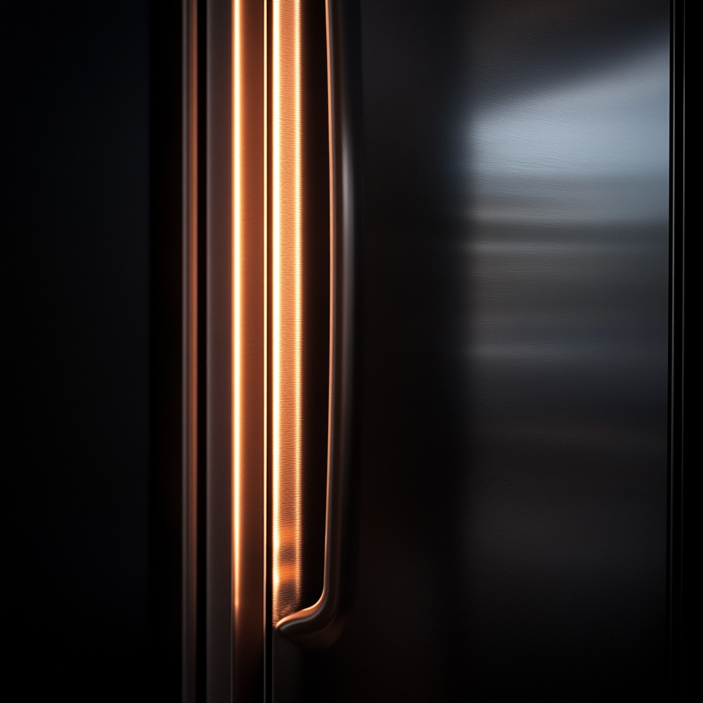 Subtle glow in refrigerator interior