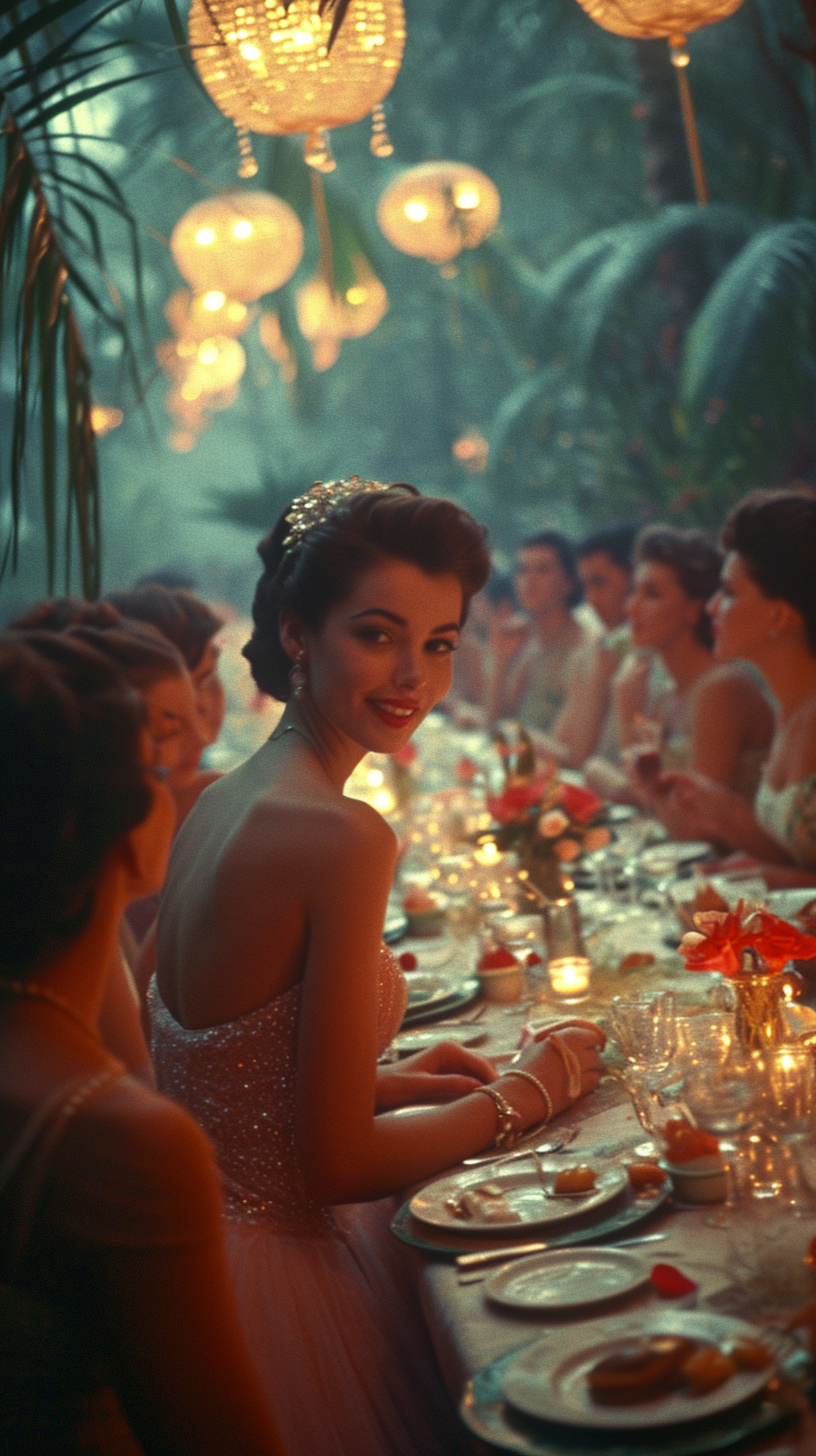 Vintage Dinner Party in Havana