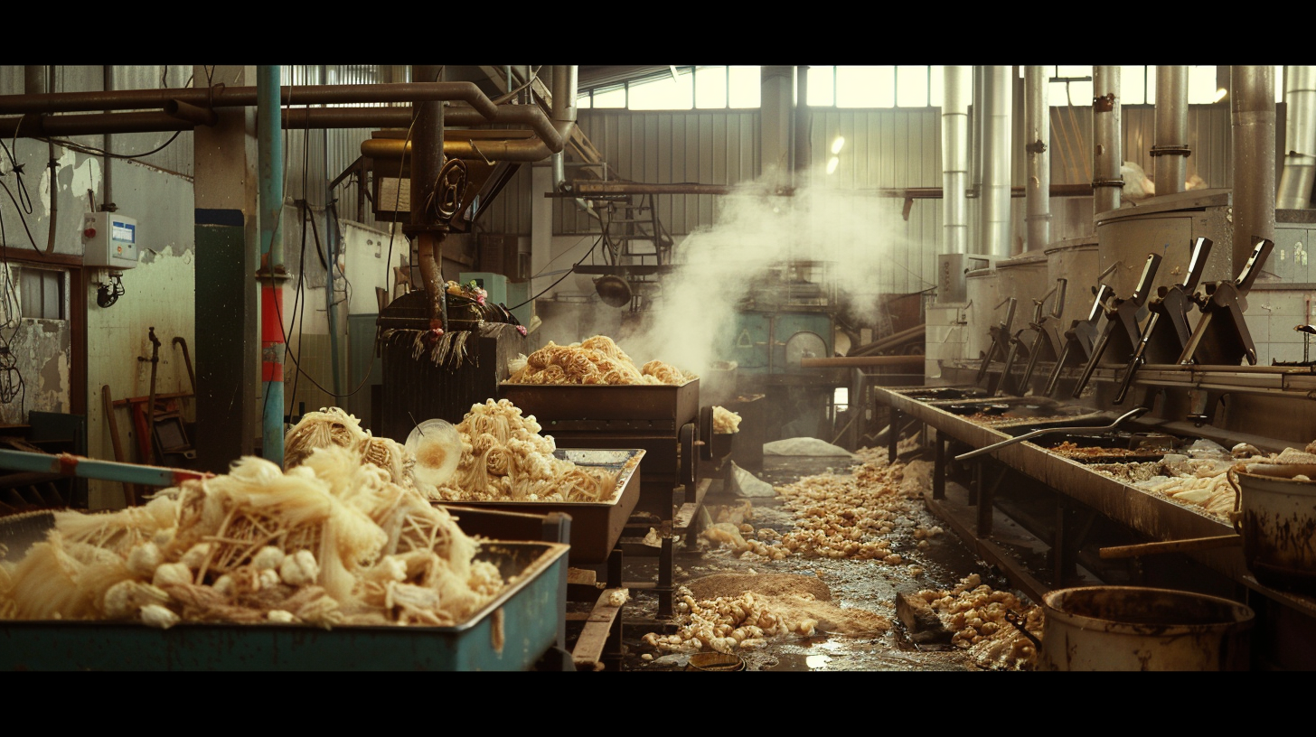 dirty siu mai factory horror