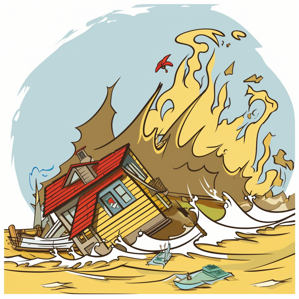 Clip art for disaster illustrations