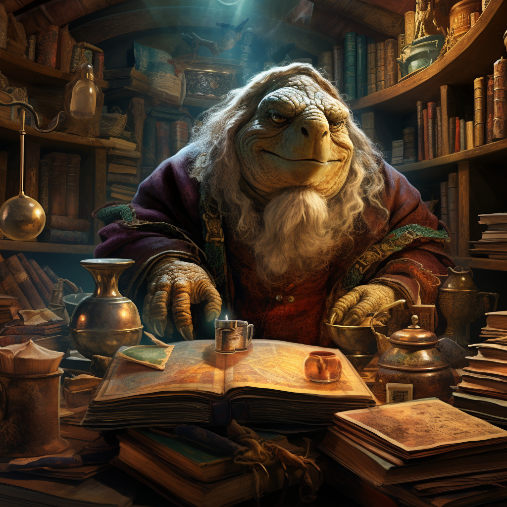 Stunning photorealistic depiction of the Discworld