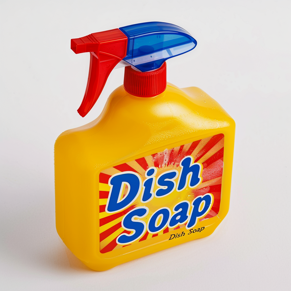 Dish Soap Liquid Detergent Bottle