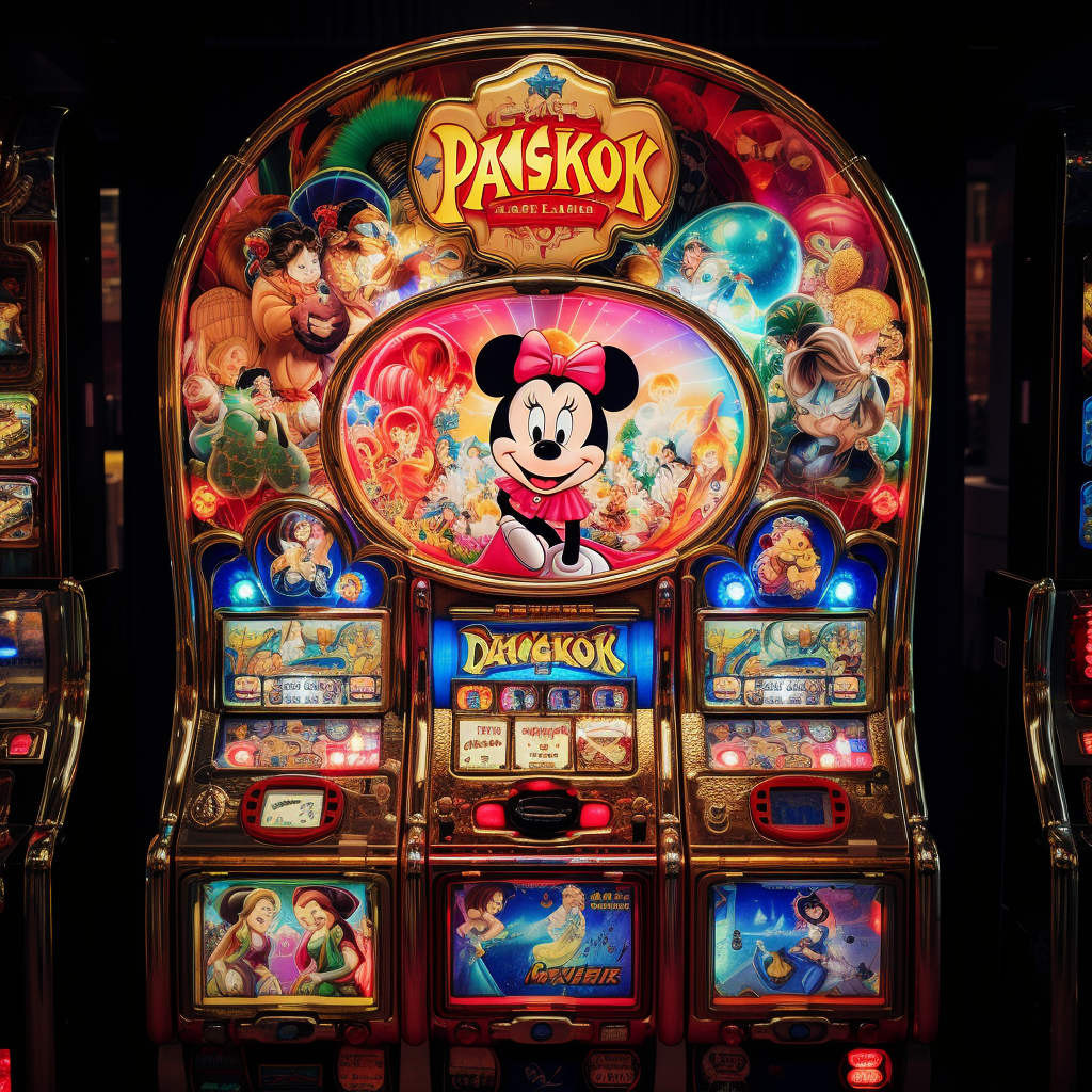 Disney Pachinko Machine Game Fun