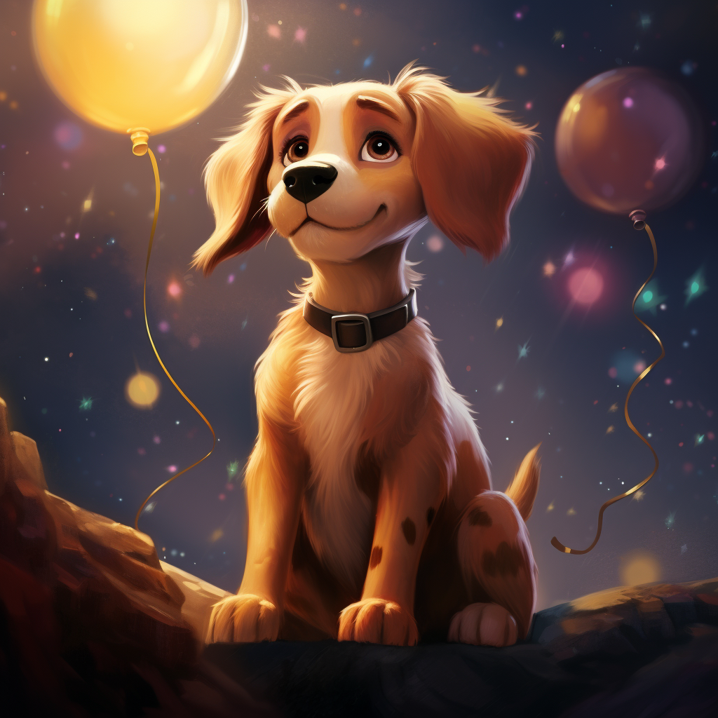 Cute Disney Pluto from Pixar