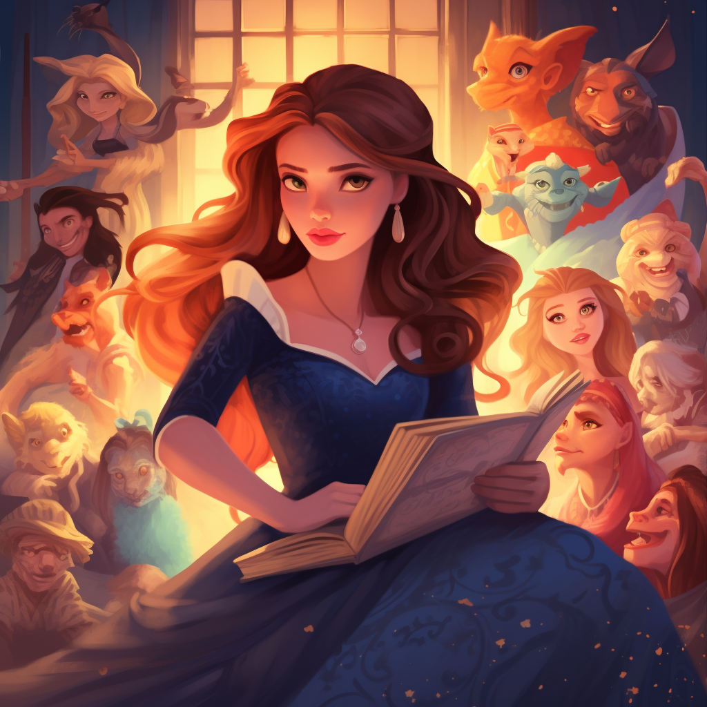 Disney princesses montage picture