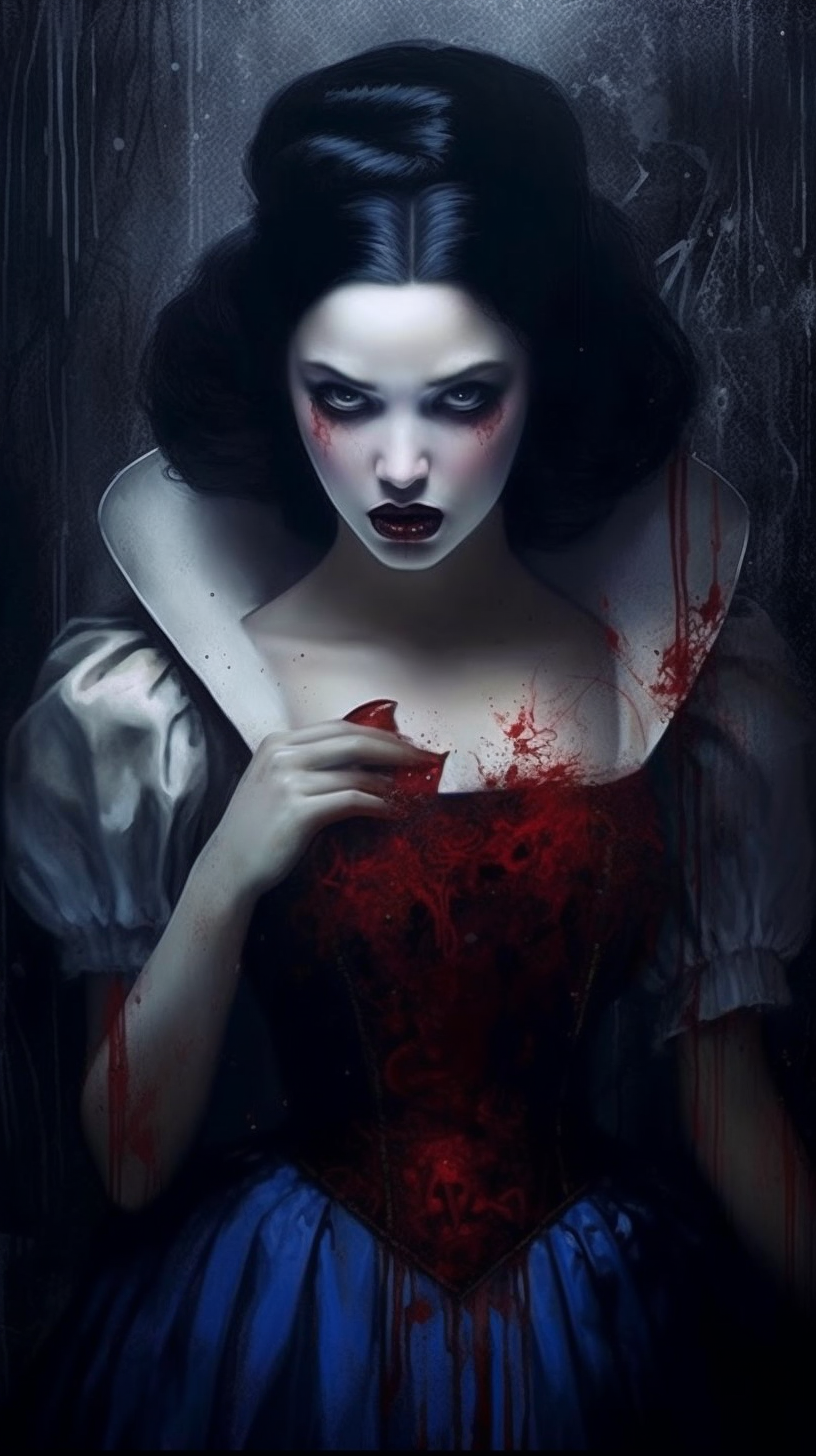 Nightmarish Disney Snow White Princess