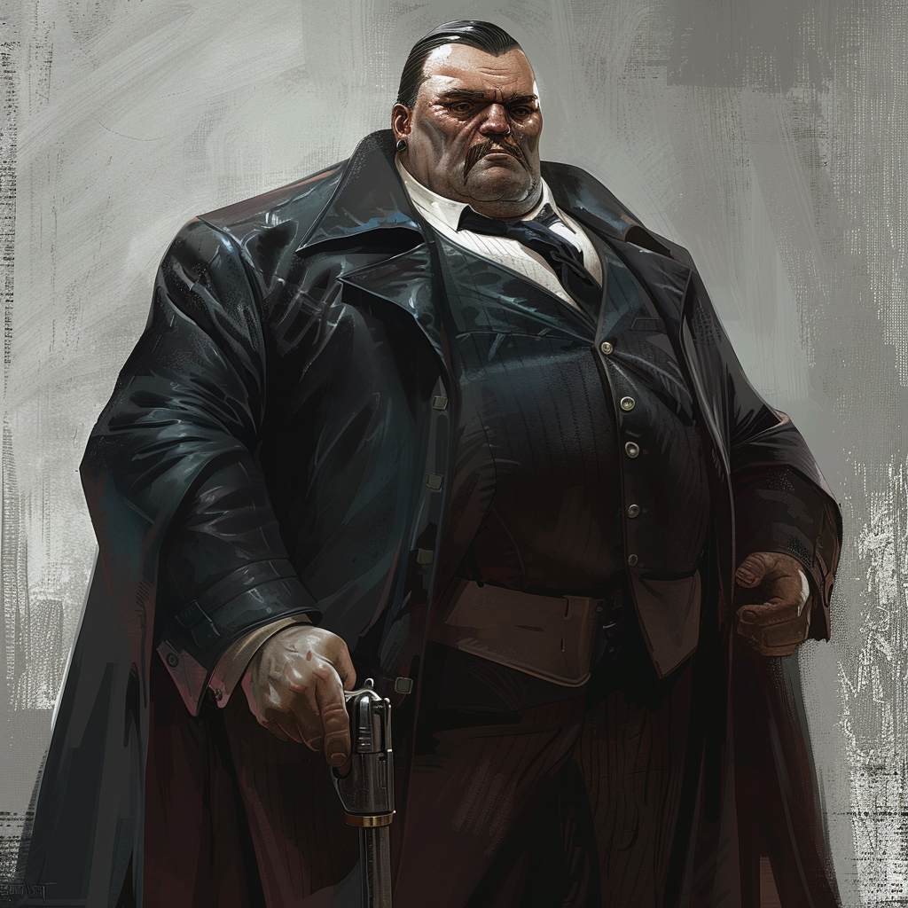 Barron leader crime syndicate character art