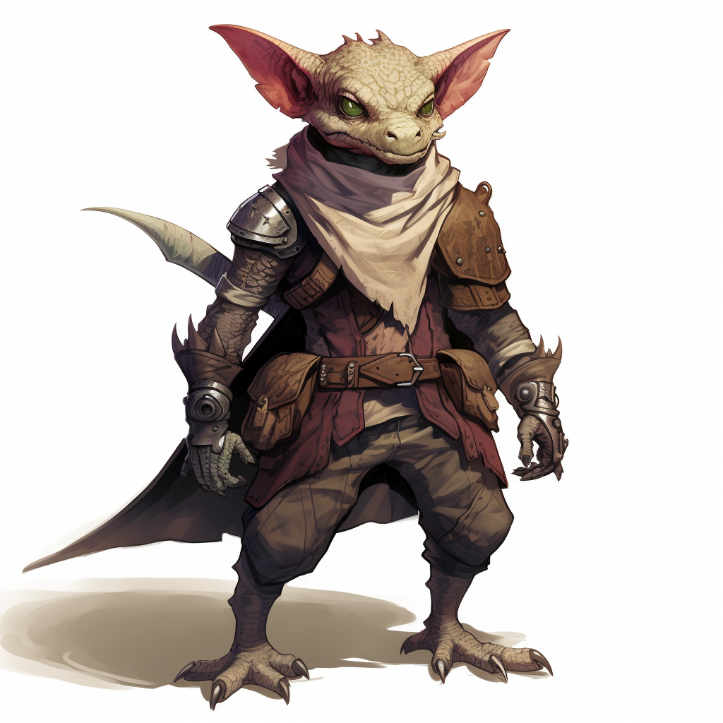 Detailed Kobold Character Design Concept