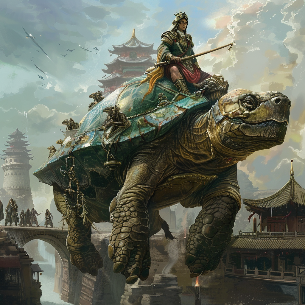 Vanaras on Battle Turtles