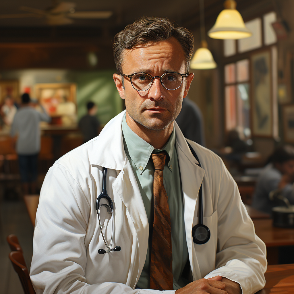 Doctor photo realistic