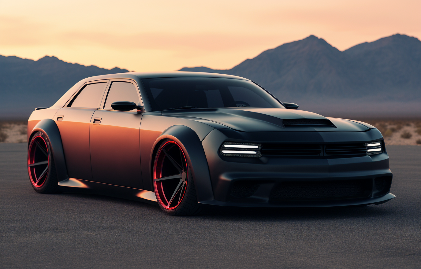 Stunning Dodge Magnum Hellcat Concept