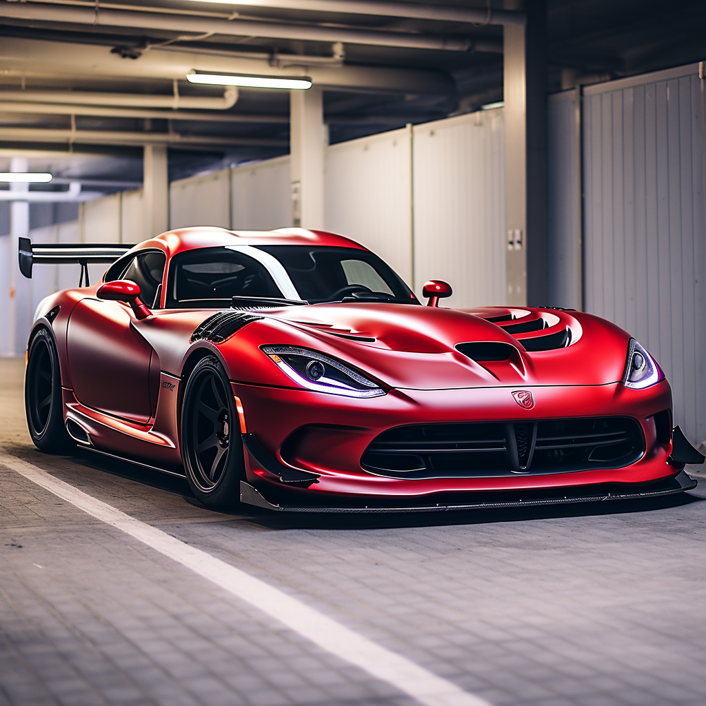 Stunning Dodge Viper SRT with Wide Body Kit