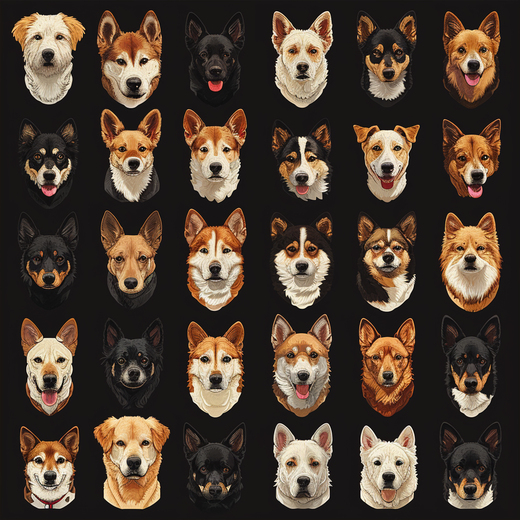 Realistic Dog Faces