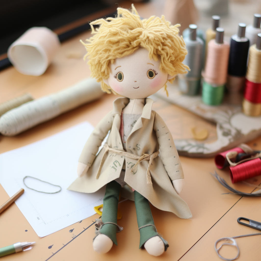 Doll Sewing Pattern Template