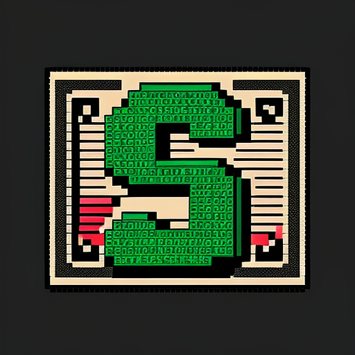 Dollar Icon Pixel Color