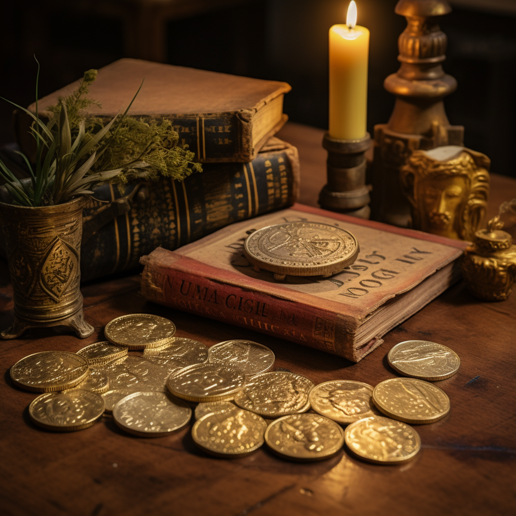 Don Miguel Ruiz Book on Mogno Table