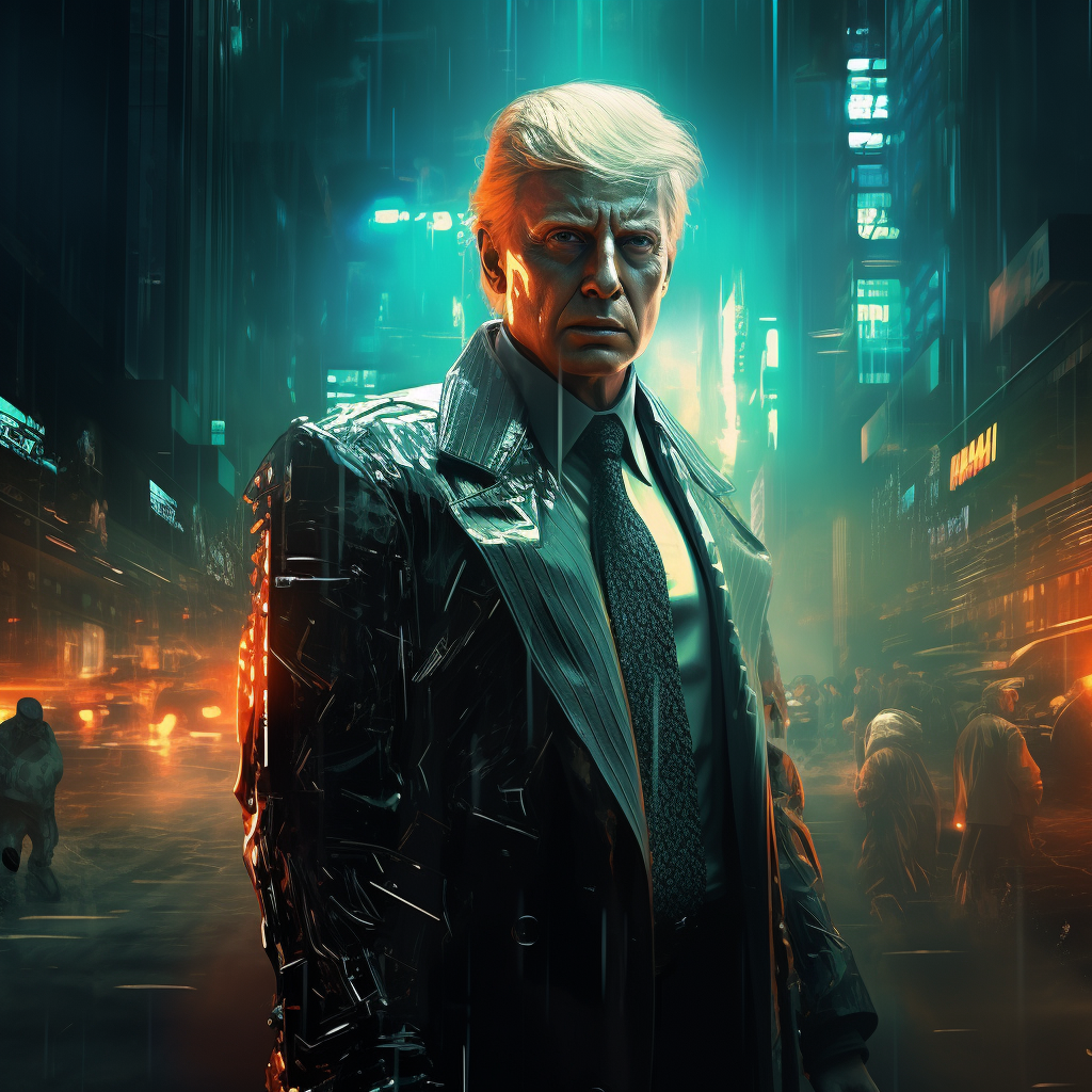 Donald Trump in Blade Runner