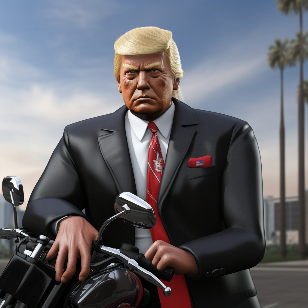 Donald Trump GTA character