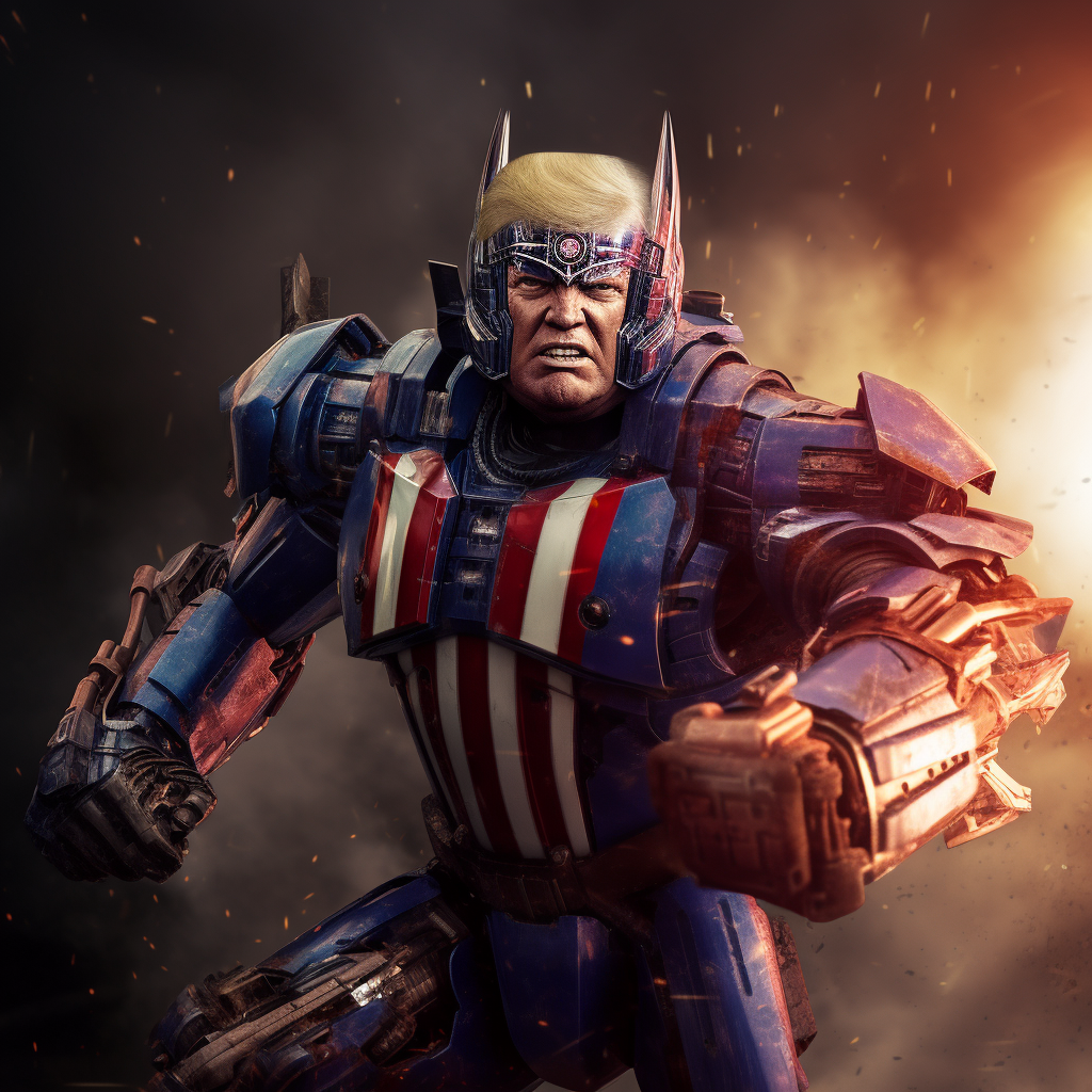 Donald Trump as Optimus Prime