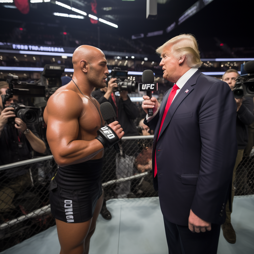 Donald Trump as UFC Fighter