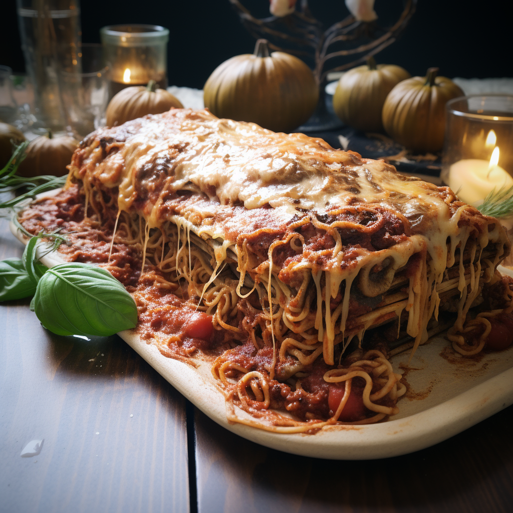 Delicious Doom Game Lasagna