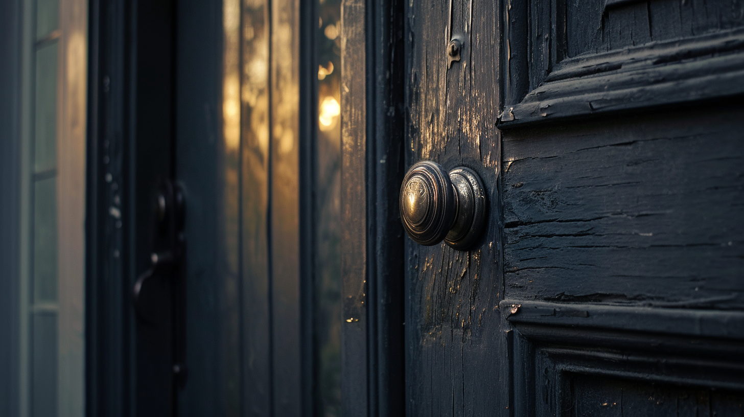 Doorbell on House Image