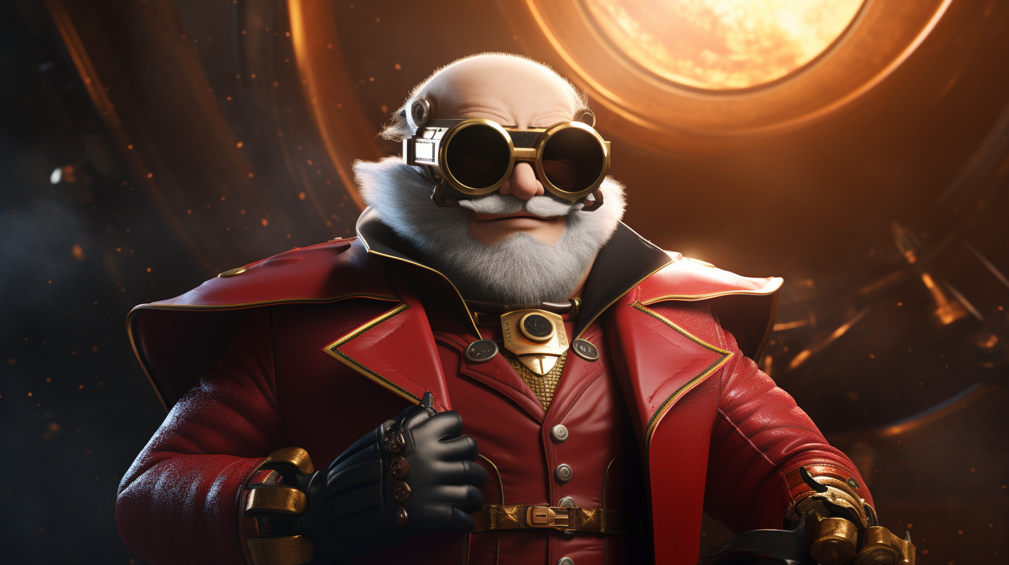 Dr. Eggman, the ultimate nemesis