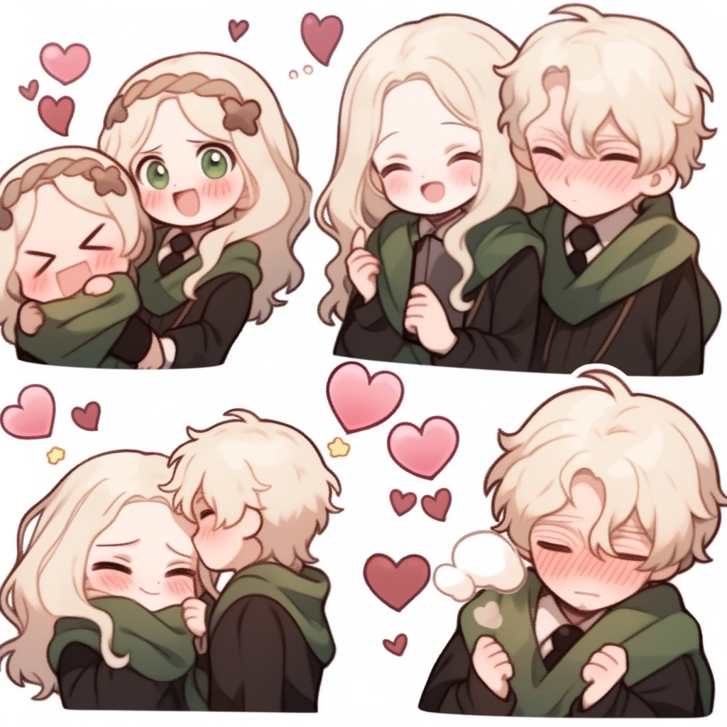 Draco and Hermione in love with all emotions