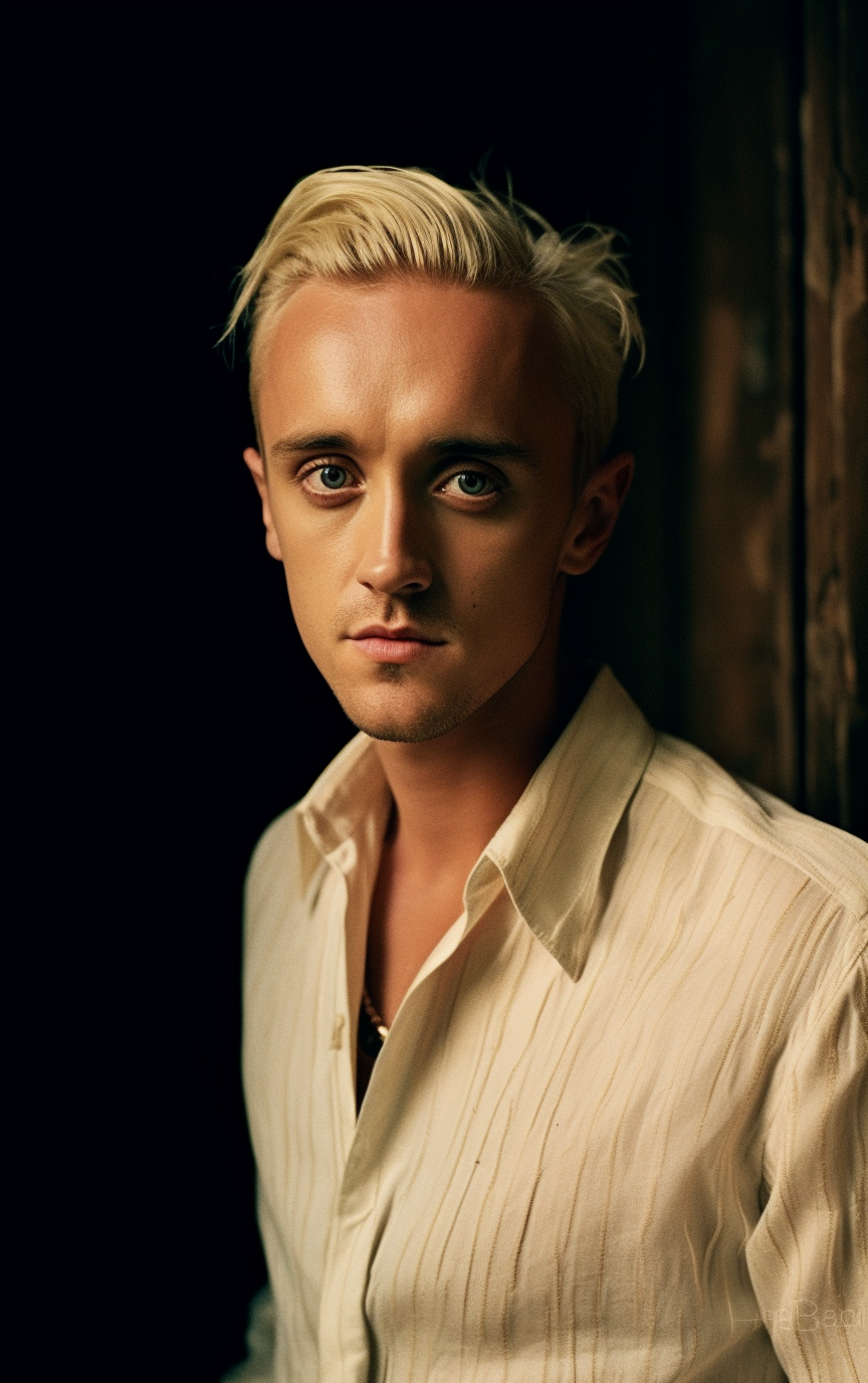 Tom Felton as Draco Malfoy - Studio Photography